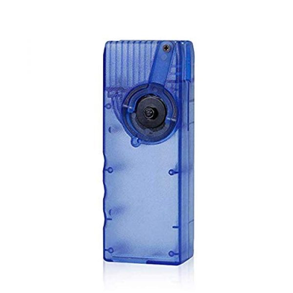 Gexgune Airsoft BB Speed Loader 1 Gexgune Plastic BB Speed Loader M4 Hand Crank for Airsoft Hunting Magazine Quick Loader-6MM 1000 Rounds (6 Colors Optional)