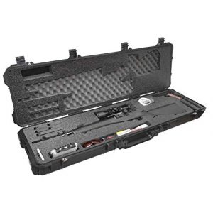 Case Club Rifle Case 1 Case Club Springfield M1A Pre-Cut Waterproof Rifle Case with Accessory Box and Silica Gel to Help Prevent Gun Rust (Gen 2)