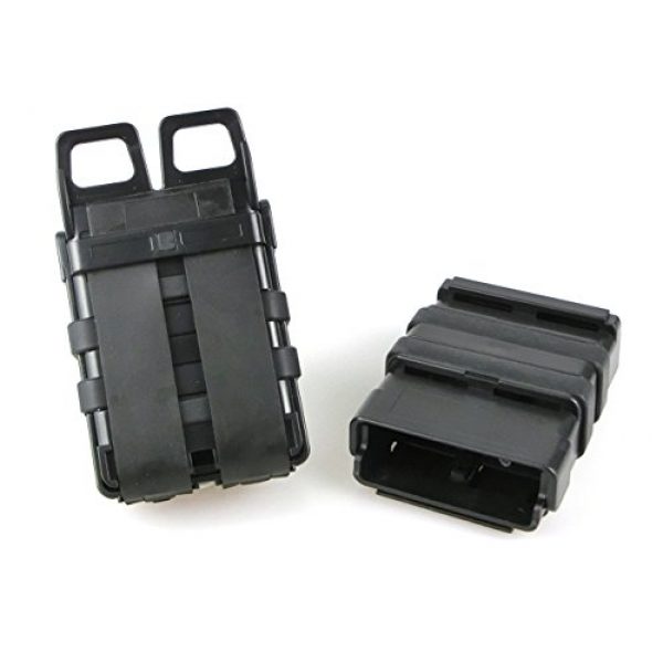 ATAIRSOFT Tactical Pouch 5 ATAIRSOFT Tactical FastMag Molle Pouch Double 5.56 Magazine Holster Bag for AR M4 M16