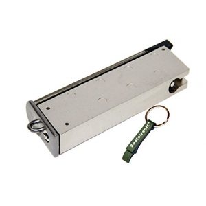 WE Airsoft Gun Magazine 1 WE 15rds Airsoft Gas Magazine TT33 Series GBB Silver -Mobile Ring Included