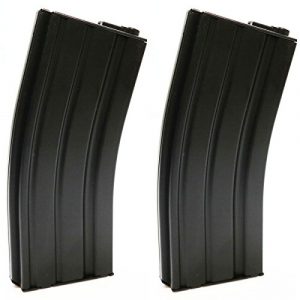 Airsoft Shopping Mall Airsoft Gun Magazine 1 Airsoft Shooting Gear CYMA 2pcs Pack 270rd Plastic Magazine for M-Series AEG Black