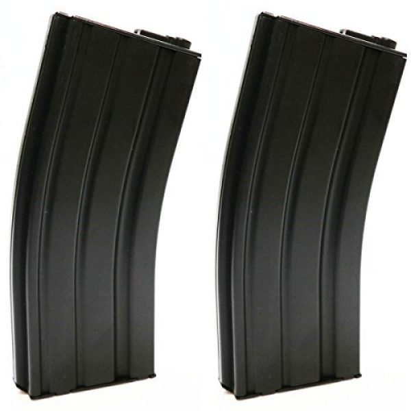Airsoft Shopping Mall Airsoft Gun Magazine 1 Airsoft Shooting Gear CYMA 2pcs Pack 270rd Plastic Magazine for M-Series AEG Black