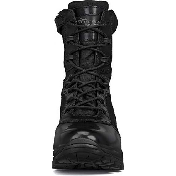 Belleville Tactical Research TR Combat Boot 4 Belleville Tactical Research TR Men's Class-A TR908Z 8" Hot Weather High Shine Side-Zip Boot