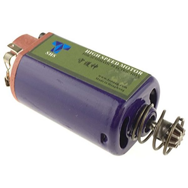 SportPro Airsoft Gun Motor 4 SportPro High Speed Short Shaft Motor for AEG Airsoft - Blue