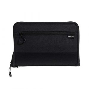 Allen Company Pistol Case 1 Allen Company 11 inch Auto-Fit 2.0 Deluxe Handgun Case, Black