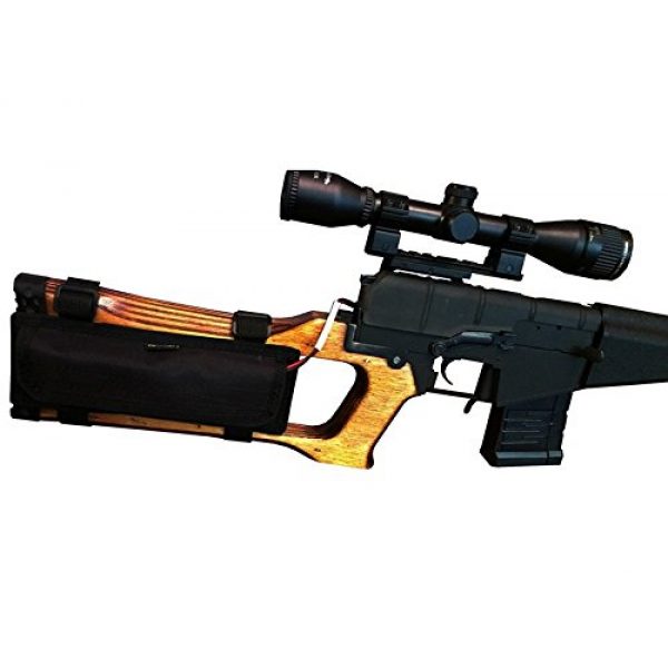 tactic.world Buttstock Battery Pouch 3 tactic.world Battery on The Butt handguard Pouch Case Paintball Airsoft Bag SVD Sniper