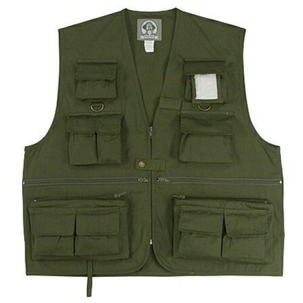 Rothco Airsoft Tactical Vest 1 Rothco Uncle Milty Travel Vest - Olive Drab 7540
