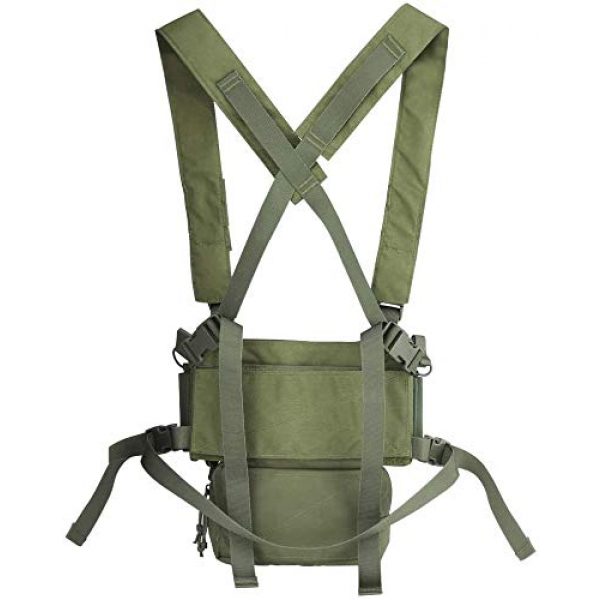 N/W Airsoft Tactical Vest 3 N/W Tactical Vest X Harness Rifle Pistol Magazine Pouch CRX Hunting Gear Accessories Chest Frame for Airsoft Paintball Shooting