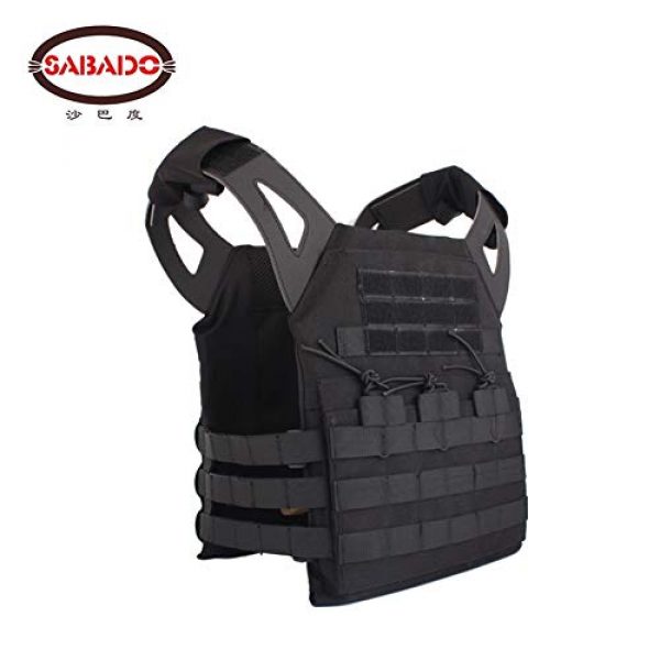 Shefure Airsoft Tactical Vest 6 Shefure Cardura Rip-Stop Military Tactical Combat Vests,Outdoor Hunting Waistcoats Anti-stab Thickening Paintball Vest