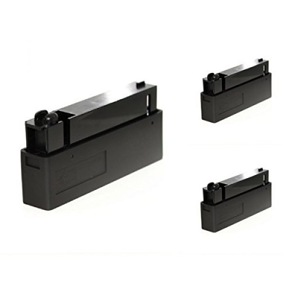 Airsoft Shopping Mall Airsoft Gun Magazine 1 Airsoft Shooting Gear E&C 3pcs 25rd Mag Magazine For L96/EC501 Air Cocking Sniper Rifle
