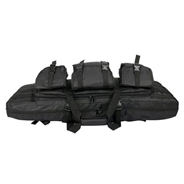 YaeTact Rifle Case 4 YaeTact 2 Rifle Bags Outdoor Tactical Double Carbine Cases Carbine Gun Case Backpack Tan Tactical MOLLE for 36" Long Gun for Hunting Shooting Range Sports Storage and Transport