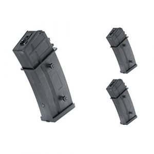 Airsoft Shopping Mall Airsoft Gun Magazine 1 Airsoft Shooting Gear 3pcs 370rd Hi-Cap Flash Mag Magazine For Tokyo Marui JG CYMA Classic Army G36 AEG