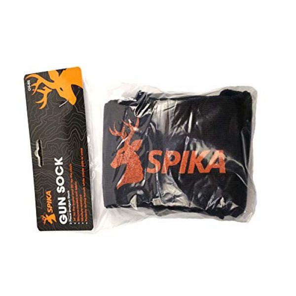 SPIKA Rifle Case 5 SPIKA Hunting Gun Sock for Shotgun Two Piece and Rifle 52" Long
