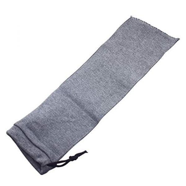Estary Ranks Pistol Case 1 Estary Ranks Silicone Treated Knit Handgun Gun Sock 14" for Pistols,Handgun Sleeve Easily Fits Your Pistol or Revolver