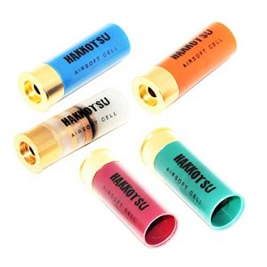 Generica Airsoft Gun Magazine 1 Generica Airsoft Spare Parts APS 5pcs x12rd CO2 CAM870 MKII 870 Shotgun Cartridge Shell