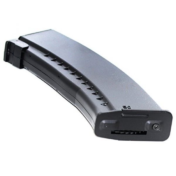 Airsoft Shopping Mall Airsoft Gun Magazine 2 Airsoft Shooting Gear 3pcs 600rd Winding Hi-Cap Mag Magazine For AK74 Series AEG Black