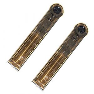 Generica Airsoft Gun Magazine 1 Generica Airsoft Spare Parts Army Force 2pcs 300rd Hi-Cap Mag Magazine for P90 AEG Semi-Transparent Brown