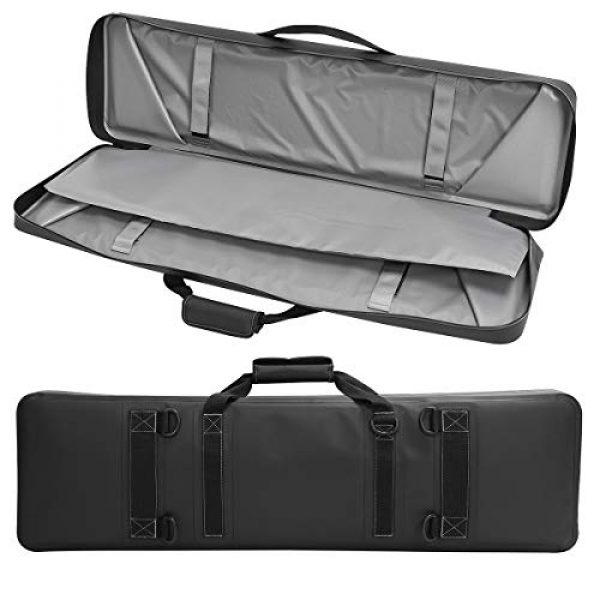 FEAR GEAR Rifle Case 3 FEAR GEAR American Classic Sniping Tactical Double Long Rifle Pistol Airsoft Gun Bag Firearm AR15 Case Gun Cases for Rifles Case Hunting Shotgun Case Waterproof