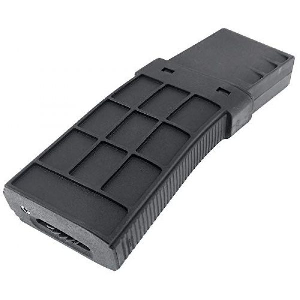 SportPro Airsoft Gun Magazine 7 SportPro CYMA 450 Round Polymer Thermold Waffle High Capacity Magazine for AEG M4 M16 Airsoft - Black