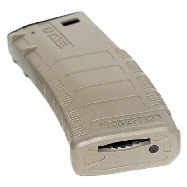 Airsoft Shopping Mall Airsoft Gun Magazine 3 Airsoft Shooting Gear King Arms 3pc 370rd TWS T-MAG Hi-Cap Magazine for Black Rain Ordnance M4 Tokyo Marui, CYMA, E&C, ARES, A&K, Echo1, JG, VFC, ICS, Classic Army, G&P, G&G M4 M16 AEG Dark Earth Tan