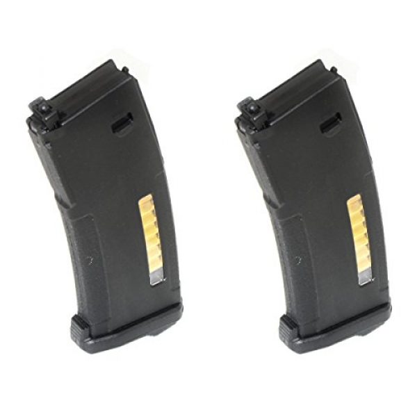 Airsoft Shopping Mall Airsoft Gun Magazine 1 Airsoft Shooting Gear PTS 2pcs EPM 120rd Enhanced Polymer Magazine For Systema PTW M4 / M16