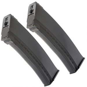 Generica Airsoft Gun Magazine 1 Airsoft Spare Parts 2pcs Pack CYMA 500rd Flash Mag Magazine for AK-Series AEG Black