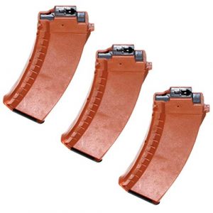 Generic Airsoft Gun Magazine 1 Airsoft Spare Parts Battleaxe 3pcs 70rd Mid-Cap Magazine for Tokyo Marui Next Gen Gen2 AK EBB Orange Brown