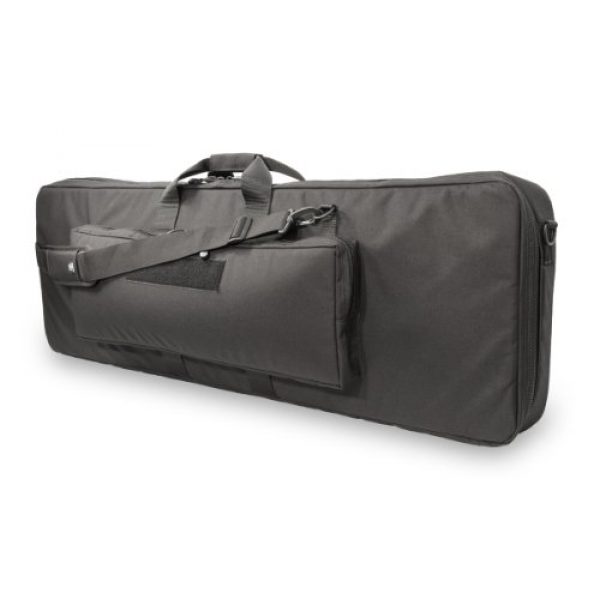 Elite Survival Systems Rifle Case 1 Elite Survival Systems ELSCOC41-B Covert Operations Discreet Colt Ar15 Sportier M16 H&K 91A2 G36 & Similar Rifle Case, Black, 41"