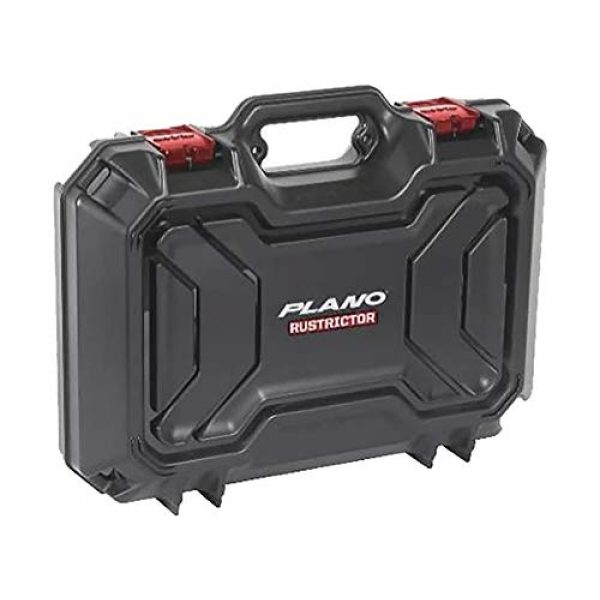 Plano Pistol Case 1 Plano Rustrictor Defender Two Pistol Case | All-Weather Anti-Rust Double Pistol Case