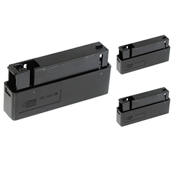 Airsoft Shopping Mall Airsoft Gun Magazine 1 Airsoft Shooting Gear 3pcs 25rd Mag Magazine for MB01 MB04 MB05 L96 Bolt Action Sniper Rifle