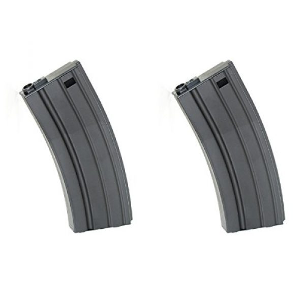 Airsoft Shopping Mall Airsoft Gun Magazine 1 Airsoft Shooting Gear CYMA 2pcs 190rd Mid-Cap Mag Magazine For M-Series Black