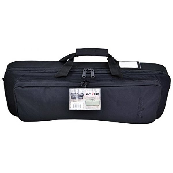 Explorer Cases Rifle Case 3 EXPLORER Mojo Ranger Rifles Weapon Gun Case Padded Long Tactical Carrying Military Backpack Bag with YKK Zippers with Storage Molle Pouches, Integrated 4 Pistol Cases,Brown Tan Color MJ01,30 inch Mojo