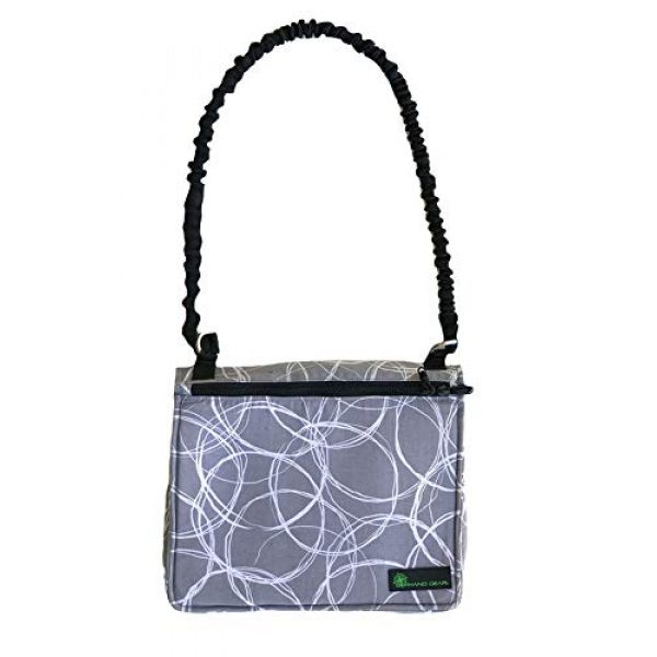 OffHand Gear Concealed Carry Bag 2 Offhand Gear Norb - No Ordinary Range Bag Messanger Conceal Carry - Gun Multipurpose Tactical Bag Made in the USA LIMITED EDITION (Greystone Swirl Fabric))