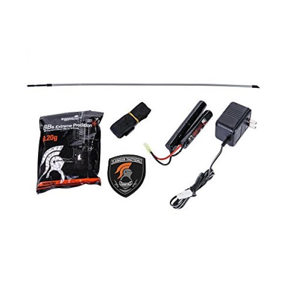 Lancer Tactical Airsoft Rifle 5 Lancer Tactical Interceptor SPR (Black LT-25B)