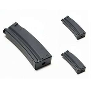 Airsoft Shopping Mall Airsoft Gun Magazine 1 Airsoft Shooting Gear 3pcs Pack CYMA 65rd Mid-Cap Short Magazine for MP5 Series AEG Black