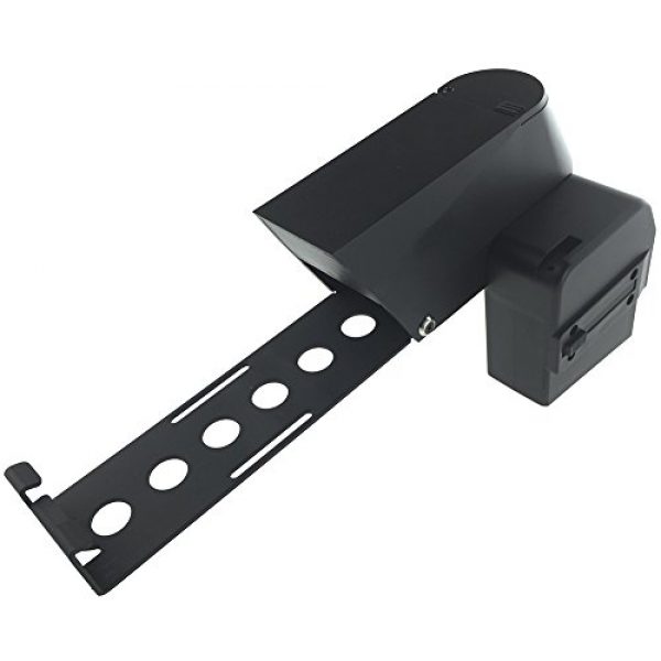 SportPro Airsoft Gun Magazine 1 SportPro CYMA 1500 Round Polymer Drum Magazine for AEG P90 Airsoft - Black