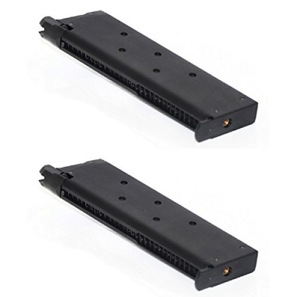 Airsoft Shopping Mall Airsoft Gun Magazine 1 Airsoft Shooting Gear ARMY 2pcs 28rd Mag Magazine For R27 R28 M.E.U. GBB Black