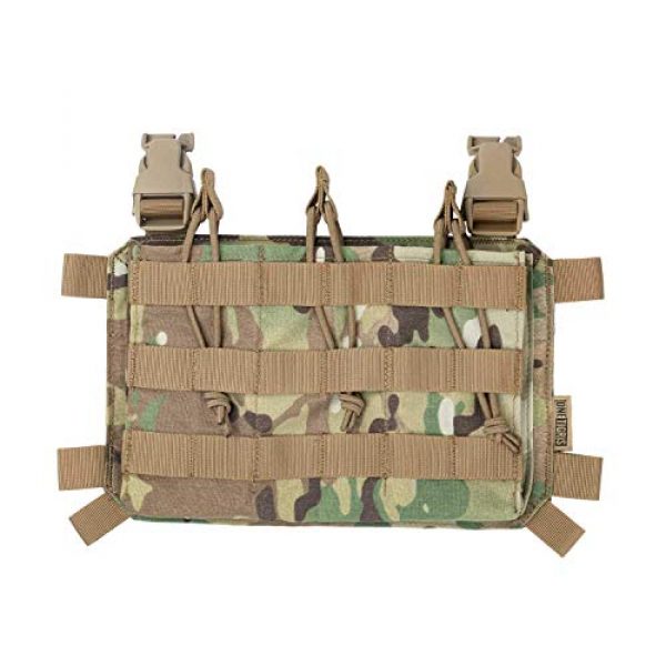 OneTigris Airsoft Tactical Vest 7 OneTigris Multicam Tactical Vest & Triple Rifle Mag Pouch