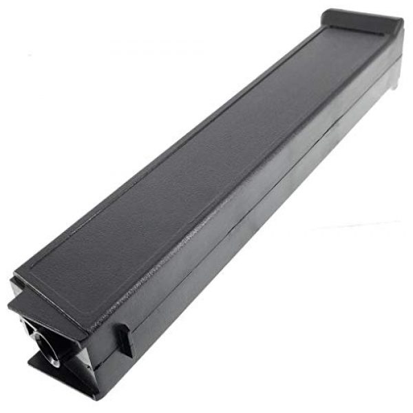 AMRY FORCE Airsoft Gun Magazine 6 SportPro Army Force 110 Round Metal Medium Capacity Magazine for AEG UMP Airsoft - Black