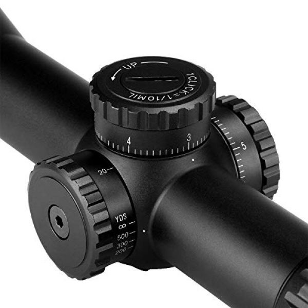 Marcool Rifle Scope 5 Marcool ALT HD 4.5-18X44 SFL Iluminator Tactical Long Range Military Surplus Rifle Scope Optics Optical Scope for Hunting