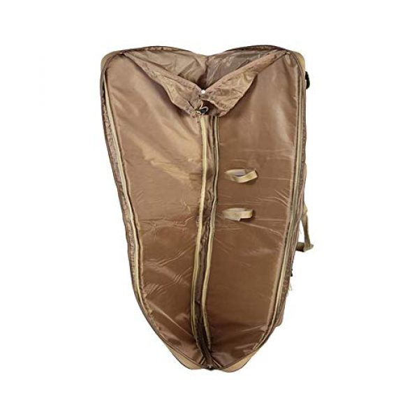 Fouos Rifle Case 5 Fouos Tactical Rifle Case Military Rifle Storage Case M4 Gun Bag Pistol Airsoft Backpack for Hunting Tan 31'', 37'', 47''Inch Sizes