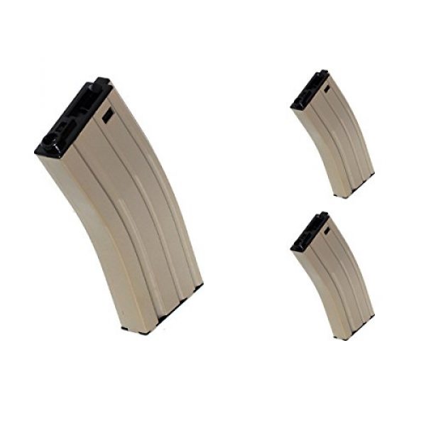 Airsoft Shopping Mall Airsoft Gun Magazine 1 Airsoft Shooting Gear CYMA 3pcs 270rd Mag Plastic Magazine for M-Series M4 M16 AEG Dark Earth