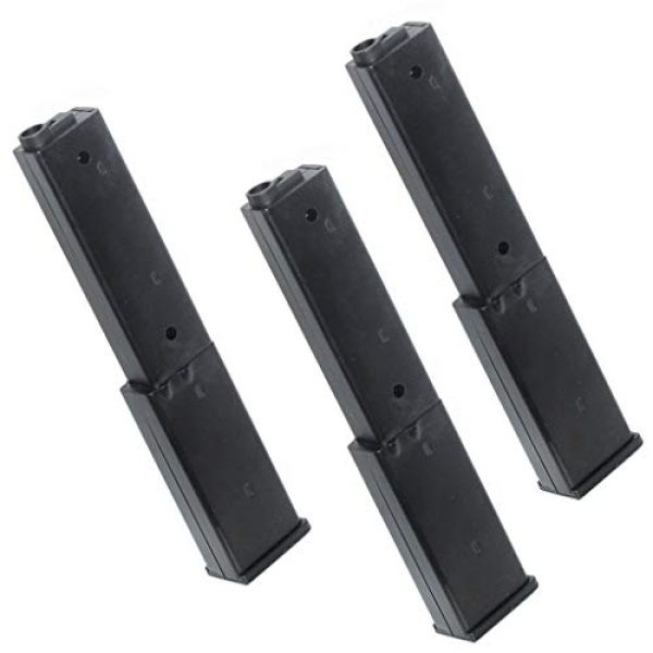 Airsoft Gang Airsoft Gun Magazine 1 Airsoft Parts 3pcs 190rd Mag Magazine for Well R1 Uzi AEP SMG AEG