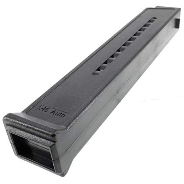 AMRY FORCE Airsoft Gun Magazine 7 SportPro Army Force 110 Round Metal Medium Capacity Magazine for AEG UMP Airsoft - Black