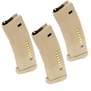 Airsoft Gang Airsoft Gun Magazine 1 Airsoft Parts PTS 3pcs 30/120rd Mag EPM Magazine for Tokyo Marui Recoil Shock Next Generation M4 Scar 416D AEG Dark Earth DE