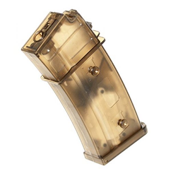 Airsoft Shopping Mall Airsoft Gun Magazine 1 Airsoft Shooting Gear CYMA 420rd Flash Mag Magazine for G36 Series AEG Semi Transparent