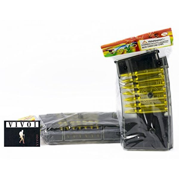 Vivoi Airsoft Gun Magazine 2 VIVOI Pack of 2 Magazine Clip for Airsoft Gun