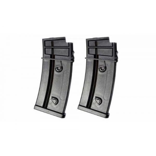 MetalTac Airsoft Gun Magazine 1 MetalTac KX36c Airsoft Gun Magainze Hi-Capacity 470 Rounds (Two Pack)