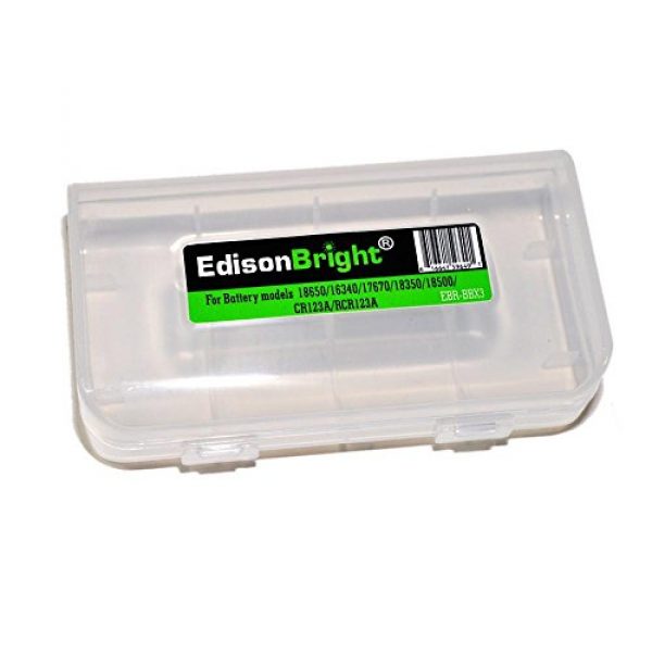 Nitecore Battery Case 1 Nitecore NTC10 Tactical Gear Carry case with EdisonBright BBX3 Battery case