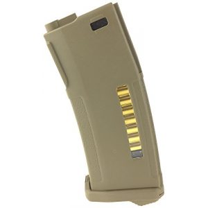 SportPro Airsoft Gun Magazine 1 SportPro 150 Round PTS EPM Polymer Medium Capacity Magazine for AEG M4 M16 Airsoft - Dark Earth